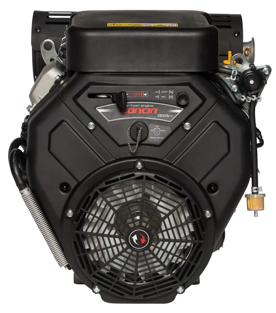 Двигун бензиновий універсальний Loncin LC2V90FD 33 к.с. (шпонка 36.5 мм) з електростартером