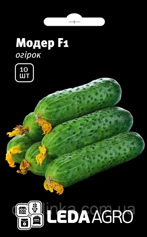 Насіння огірок Модер F1, Leda Agro (10 шт.), фото 1