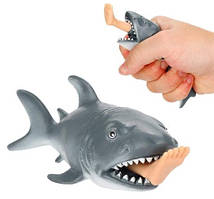 Іграшка-антистрес Акула з ногою 11 см 3023