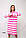 Жіноче в'язане плаття в смужку норма оверсайз розмір універсальний, кольору міксом, фото 6