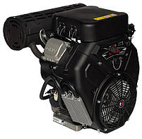 Двигун бензиновий універсальний Loncin LC2V90FD 33 к.с. (шпонка 36.5 мм) з електростартером, фото 3
