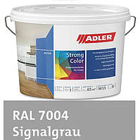 Краска латексная интерьерная стойка к истиранию Aviva Strong-Color (9л),Adler цвет RAL 7004