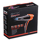 Фен професійний 2600 Вт для волосся Gemei GM 1766, Помаранчевий / Дорожній фен з дифузором, фото 9