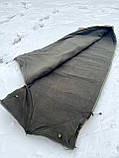 Спальний мішок зимовий теплий із синтепоном та флісом. Піксель, фото 7
