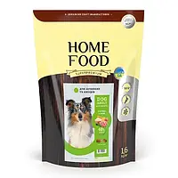 Сухой корм для взрослых собак Home Food «Ягня с рисом» DOG ADULT MEDIUM/MAXI Для активных и юниоров 1,6 кг