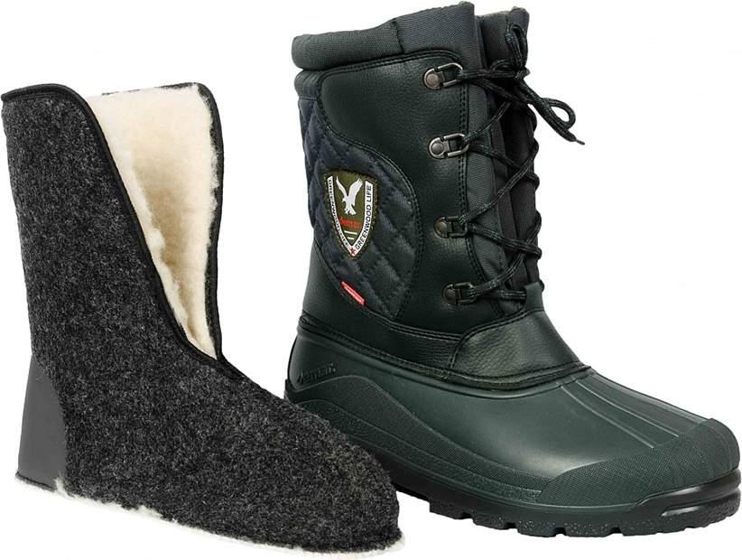 Зимове взуття для зимового полювання та риболовлі Demar logan р.44 польща, Чоловічі зимові теплі мисливські чоботи рибалки, фото 1