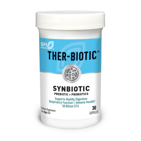 Klaire Ther-biotic Synbiotic Probiotic / Суміш пробіотиків 50 мільярдів КУО 30 капс BX706, фото 1