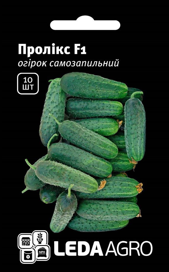 Огірок Пролікс F1, 10 шт (Leda Agro), фото 1