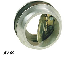 Захисний клапан AV 09 D — 70 мм гума в гуму