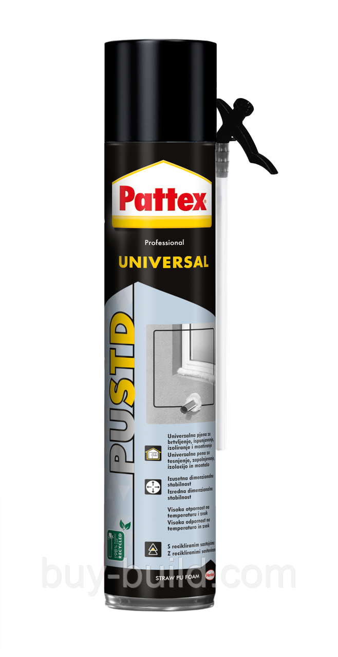 Монтажна піна Pattex Universal піна монт. 750 мл (стан)