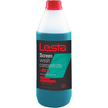 Очисник скла зимовий до -80°C концентрат Lesta Screen Wash Concentrate, 1 л