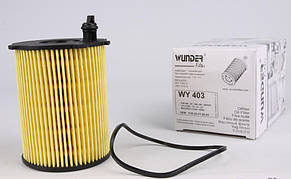 Оливний фільтр на Peugeot Partner 1.6HDi 05- Wunder WY403