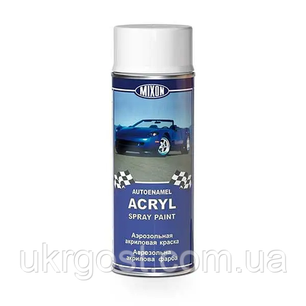 Автоэмаль в балончику MIXON 303 Хаки мат 400 мл, фото 1