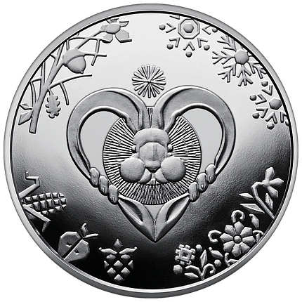 Монета НБУ "Рік Кота (Кролика)", фото 1