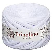 TRIKOLINO (Триколино) 7-9 мм 50 м Снежная Роза (Трикотажная пряжа, нитки для вязания)