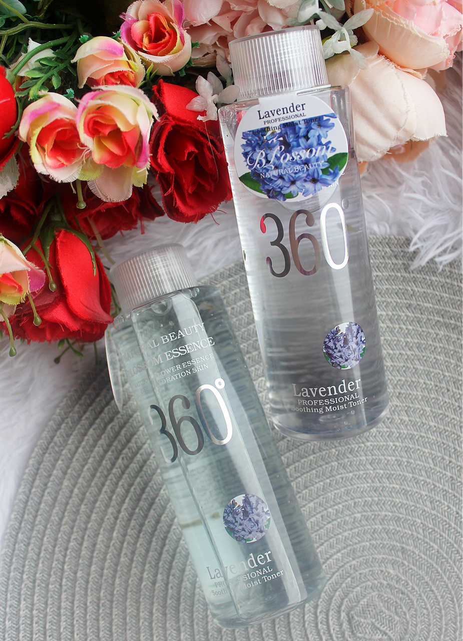 Тонер для вишуканий Wokali Natural Beauty Blossom Essence 360 Lavender