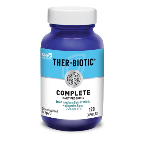 Зеа-Біотик Повний, Ther-Biotic Complete, Klaire Labs, 120 Вегетаріанських Капсул BX115, фото 1