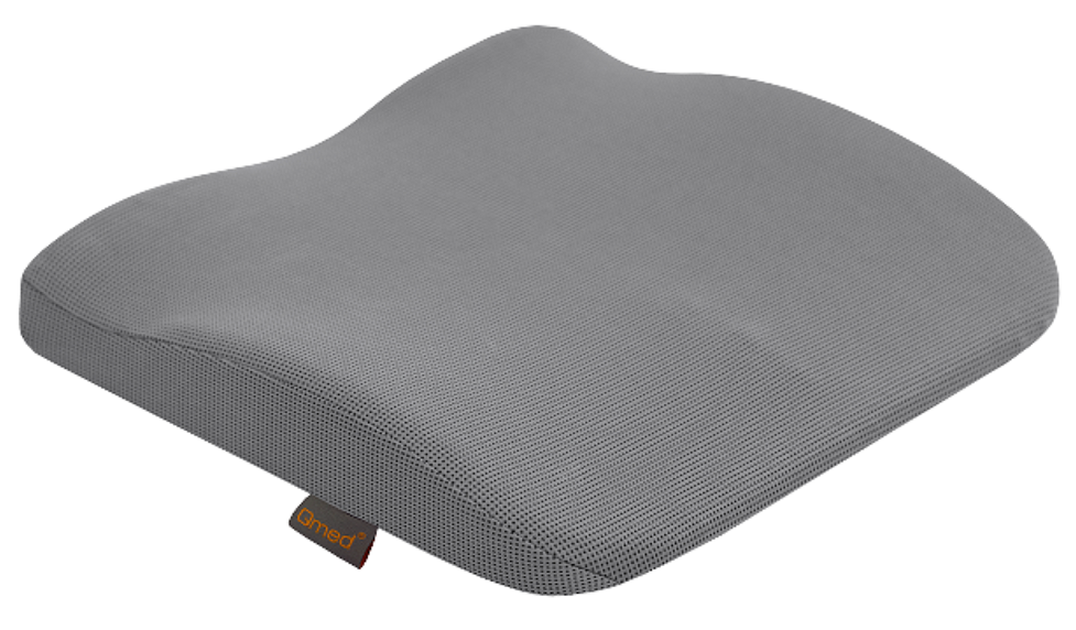 Бамбукова подушка для крісла з охолоджуючим гелем Qmed Seat Back Cushion 2 в 1, фото 1