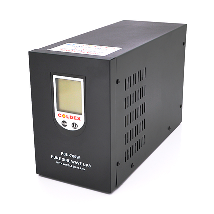 Джерело безперебійного живлення PSW-Coldex-1000VA 700W автономний інвертор 1000ВА/700Вт 12В, фото 1