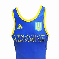 Костюм для боротьби (трико) UWW синій ADIDAS 1633BLUE V1