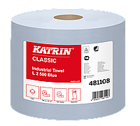 Бумажный протирочный материал ламинированный Katrin Classic XL 2 Blue laminated (481108)