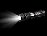 Ручний ліхтар з акумулятором 16340 Li-ion 3,7V 700 mAh National Geographic Iluminos Led Zoom Flashlight