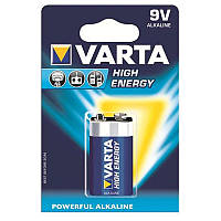 Батарейка VARTA 6LR61 4922 крона High Energy blist