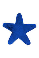 Детский ковер с длинным ворсом в форме морской звезды Kayoom синий 60x63 см. 168183
