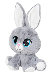 06 М'яка іграшка - Кролик сірий (25см)