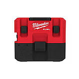 Пилосос для води та сухого сміття 1275 л/хв M12 FUEL FVCL-0 (без акумуляторів та з/п) Milwaukee 4933478186, фото 5