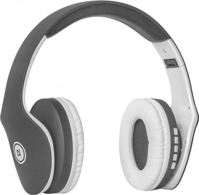 Бездротові Bluetooth навушники Defender Free Motion B525 (Біло-сірі), фото 1