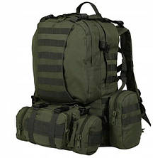 Тактичний рюкзак Mil-tec з розвантаженням defense pack asessembly 36 л Olive 14045001, фото 4