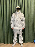 Маскувальний костюм кляксу, маскхалат для військових, маскувальний костюм під сніг кляксу зимовий, фото 3