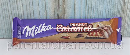 Шоколадний батончик Milka Peanut Caramel 37 г