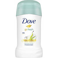 Антиперспирант-стик Dove Go Fresh Pear & Aloe Vera Scent с ароматом груши и алоэ вера, 40 мл