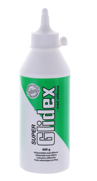 Мастильний склад для збирання каналізації UNIPAK Super Glidex 400г. (в пляшці)