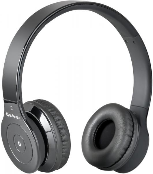 Бездротові Bluetooth навушники Defender FreeMotion HN-B701 (Чорні)