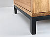 Тумба "Лофт" із натурального дерева, фото 6