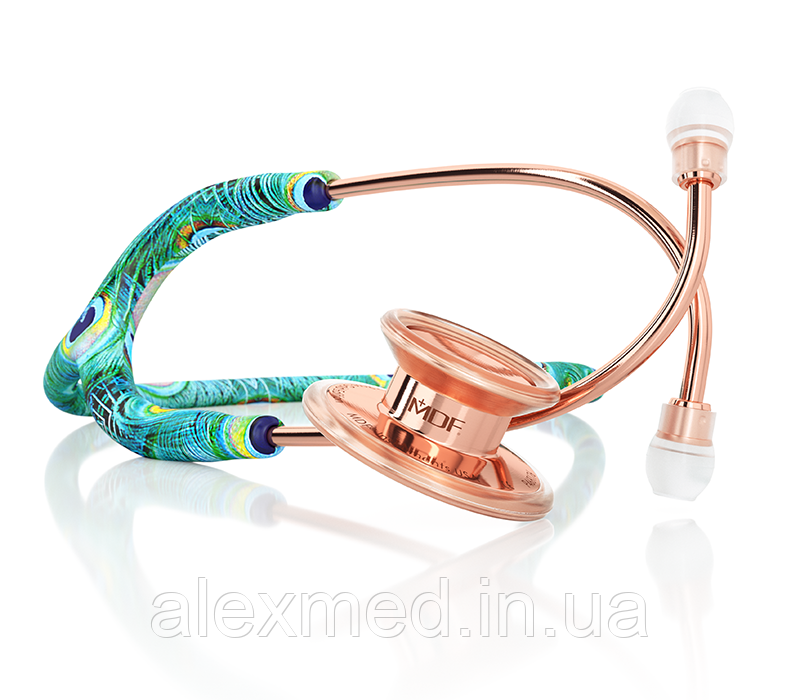 Стетоскоп для дорослих з подвійною головкою, сталевий MDF MD One