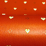 Шпалери бумажные VIP Континент Сердечки червоний 0,53 х 10,05м (41306), фото 2