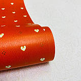 Шпалери бумажные VIP Континент Сердечки червоний 0,53 х 10,05м (41306), фото 3