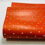 Шпалери бумажные VIP Континент Сердечки червоний 0,53 х 10,05м (41306), фото 5