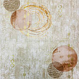 Шпалери на паперовій основі Континент Новаро бежевий 0,53 х 10,05м (1368), фото 3