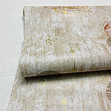 Шпалери на паперовій основі Континент Новаро бежевий 0,53 х 10,05м (1368), фото 5