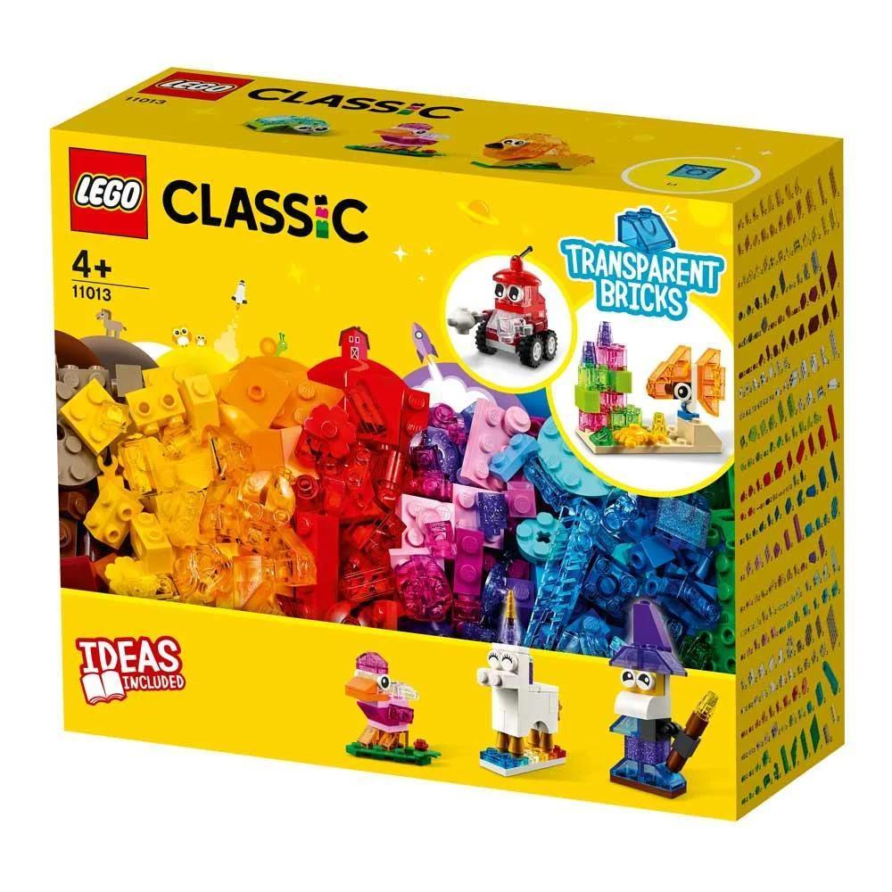 КОНСТРУКТОР LEGO Прозорі кубики для творчості 11013