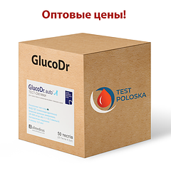 Оптові ціни на тест-смужки для глюкометра GlucoDr auto