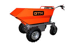 Думпер міні-самоскид акумуляторний GTM E50M/32A 500 кг на колесах