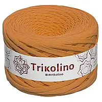 TRIKOLINO (Триколино) 7-9 мм 50 м Тыква (Трикотажная пряжа, нитки для вязания)