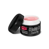 Гель моделирующий PNB One Phase Builder Gel Crystal Pink розовый, 15 мл