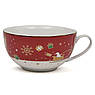 Заварник для чаю з чашкою з порцеляни в червоному кольорі Alleluia Brandani, фото 5